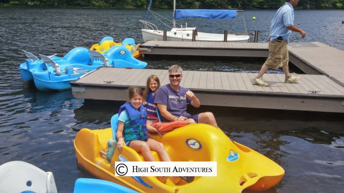 sapphire valley resort paddle boat