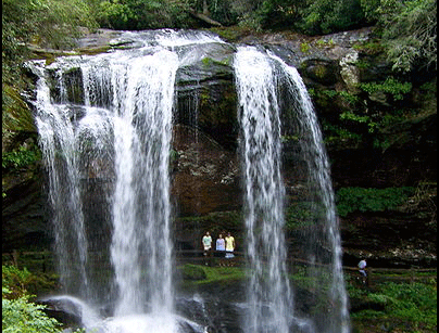 dry falls near sapphire valley resort